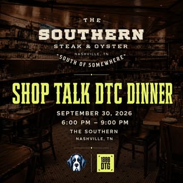 Cover Image for Shop Talk DTC Dinner