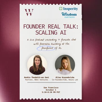 Cover Image for From the Founder's Seat: Real Talk on Scaling AI