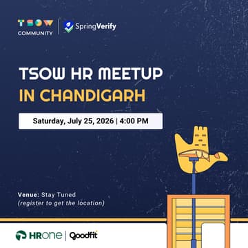 Cover Image for TSOW HR Meetup in Chandigarh