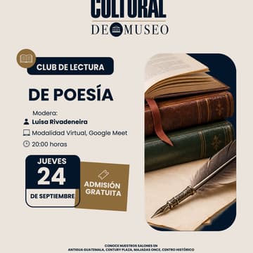 Cover Image for Club de lectura de poesía