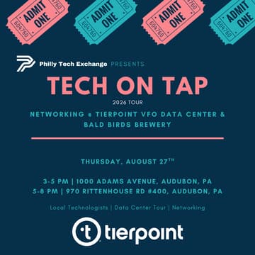 Cover Image for Tech on Tap: Networking @ TierPoint VFO Data Center & Bald Birds Brewery