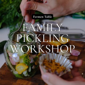 Cover Image for Creative Pickling Workshop For Kids!