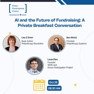 Cover Image for AI and the Future of Fundraising: A Private Breakfast Conversation