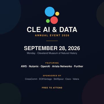 Cover Image for CLE AI & DATA Annual Event @ #CLETechWeek26