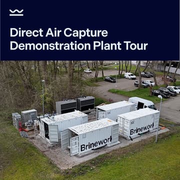 Cover Image for Brineworks Direct Air Capture Demo Plant Tour