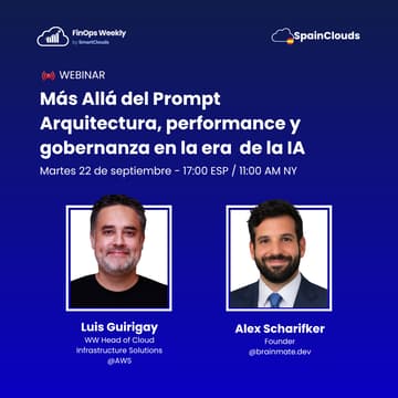 Cover Image for WEBINAR: Arquitectura, performance y gobernanza en la era de la IA