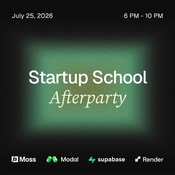 Cover Image for YC AI Startup School Afterparty