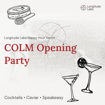 Cover Image for COLM Opening Party: Longitude Labs Caviar Tasting