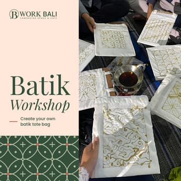 Cover Image for BATIK WORKSHOP 🎨