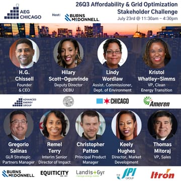 Cover Image for AEG Chicago 26Q3 Stakeholder Challenge: Affordability & Grid Optimization