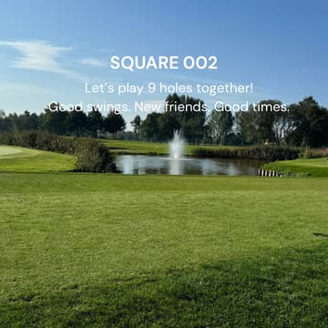 Cover Image for SQUARE 002 | 9-Hole Texas Scramble ⛳
