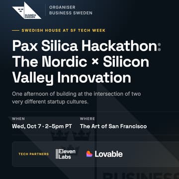Cover Image for Pax Silica Hackathon: SF Tech Week