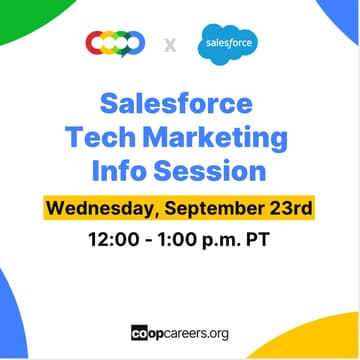 Cover Image for Salesforce Tech Marketing Info Session