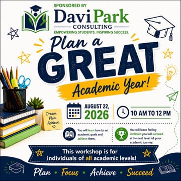 Cover Image for Davi Park Academic Planning.