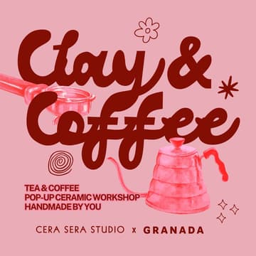 Cover Image for Clay & Coffee: Ceramic Handbuilding Workshop at Granada