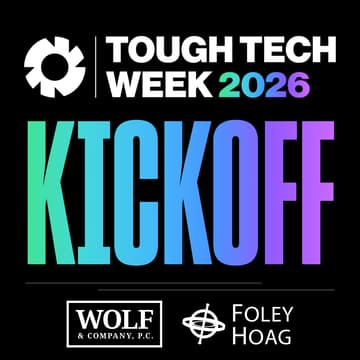 Cover Image for Tough Tech Week Kickoff
