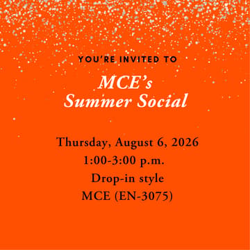 Cover Image for MCE Summer Social