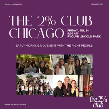 Cover Image for The 2% Club x Pvolve: Sculpt Together - Chicago