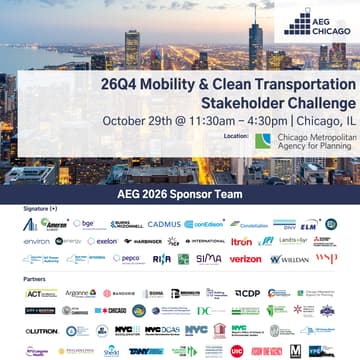 Cover Image for AEG Chicago 26Q4 Mobility & Clean Transportation Stakeholder Challenge