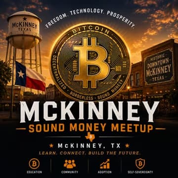 Cover Image for McKinney Sound Money Meetup