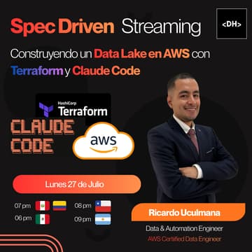 Cover Image for Construye un Data Lake en AWS con Claude Code y Terraform