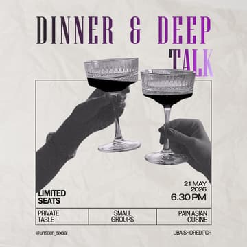 Cover Image for Dinner & Deep Talk