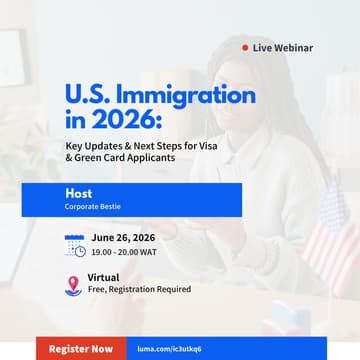 Cover Image for U.S. Immigration in 2026: Key Updates & Next Steps for Visa & Green Card Applicants