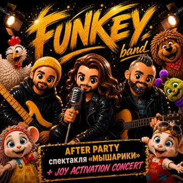 Cover Image for After-party спектакля «МыШарики» + FUNKEY band J.A.C.