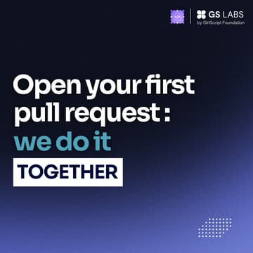 Cover Image for Open your very first pull request: we do it together