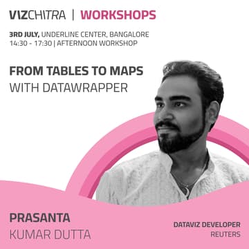 Cover Image for From Tables to Maps with Datawrapper | VizChitra 2026