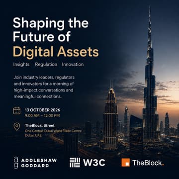 Cover Image for BREAKFAST AT THEBLOCK. - A DIGITAL ASSETS EVENT