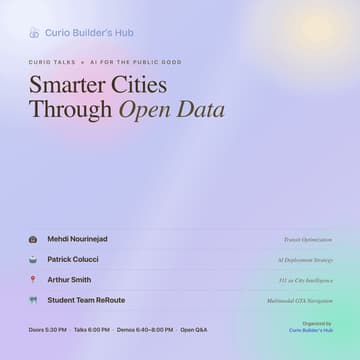 Cover Image for Curio Talks: AI in Civic Tech, Open Data, and GovTech