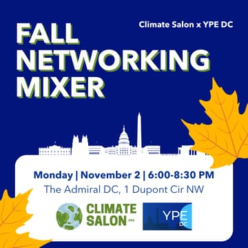 Cover Image for Climate Salon and Young Professionals in Energy Networking Mixer
