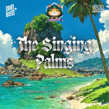 Cover Image for The Singing Palms by Brian Hardy(Critical and Fumbles)