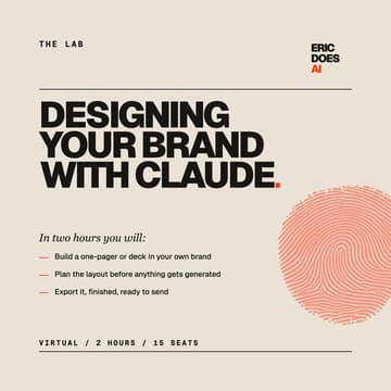 Cover Image for Designing Your Brand With Claude