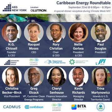 Cover Image for Caribbean Energy Roundtable @ Climate Week