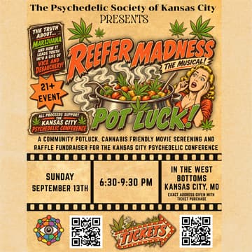 Cover Image for PSKC Community Potluck & Fundraiser feat. Reefer Madness the Musical! (21+ Event)
