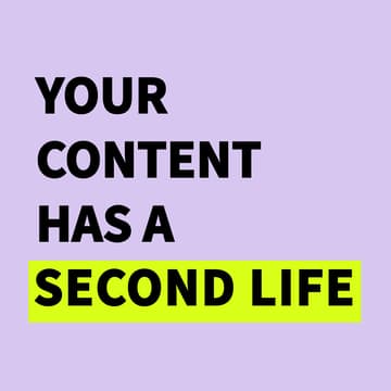 Cover Image for Your Content Has a Second Life (CreativeMornings Field Trip)