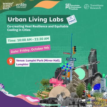 Cover Image for Urban Living Labs: Co-creating Heat Resilience and Equitable Cooling in Cities