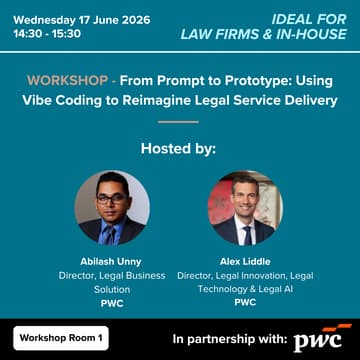 Cover Image for From Prompt to Prototype: Using Vibe Coding to Reimagine Legal Service Delivery