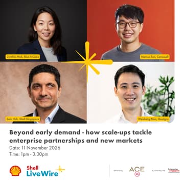 Cover Image for Shell LiveWire Insight Session: Beyond Early Demand - How scale-ups tackle enterprise partnerships and new markets