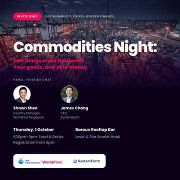 Cover Image for Commodities Night: Crossing Borders - Your Goods and Your Money