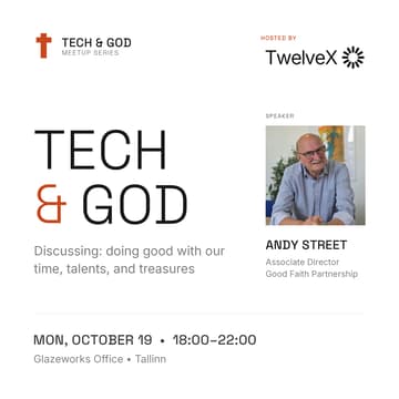 Cover Image for TECH & GOD Meetup - October