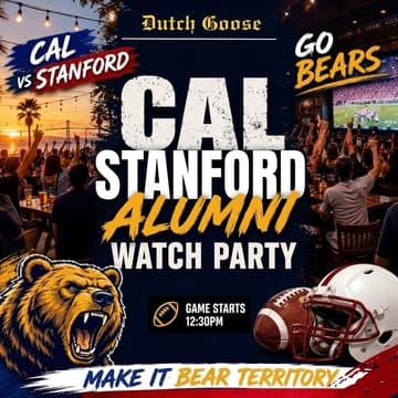 Cover Image for Cal vs Stanford 129th Big Game Watch Party