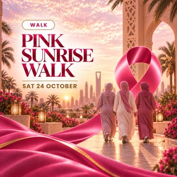 Cover Image for Pink Sunrise Walk with Dr. Orn