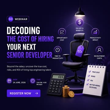 Cover Image for Decoding The Real Cost of hiring Your Next Senior Developer