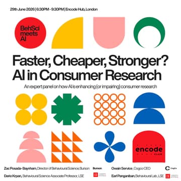 Cover Image for Faster, Cheaper, Stronger? AI in Consumer Research