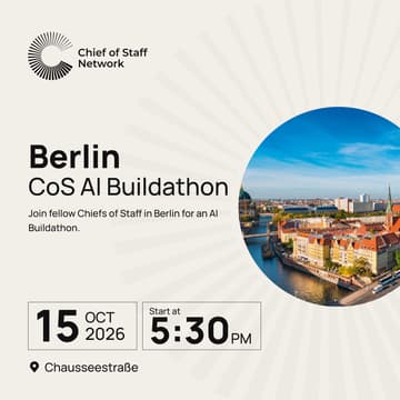 Cover Image for Chief of Staff AI Buildathon