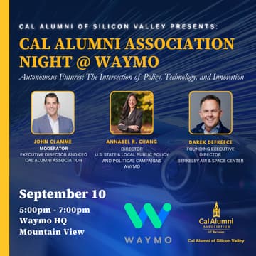 Cover Image for Cal Alumni Association Night @ Waymo