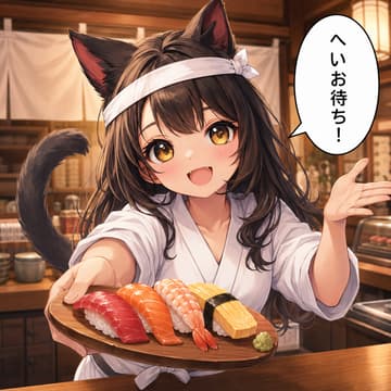 Cover Image for ぬこぬこ凱旋帰国寿司会【ぬこスク限定】